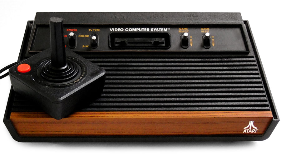 Atari 2600 Video Game Console